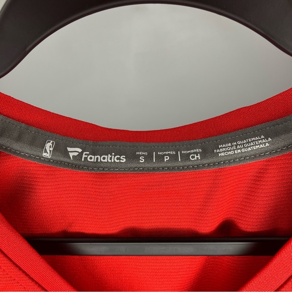 NWOT FANATICS D.J. Wilson Toronto Raptors Fast Break Replica Jersey Red Small - Picture 4 of 5